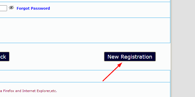 UPSC New Registration Option