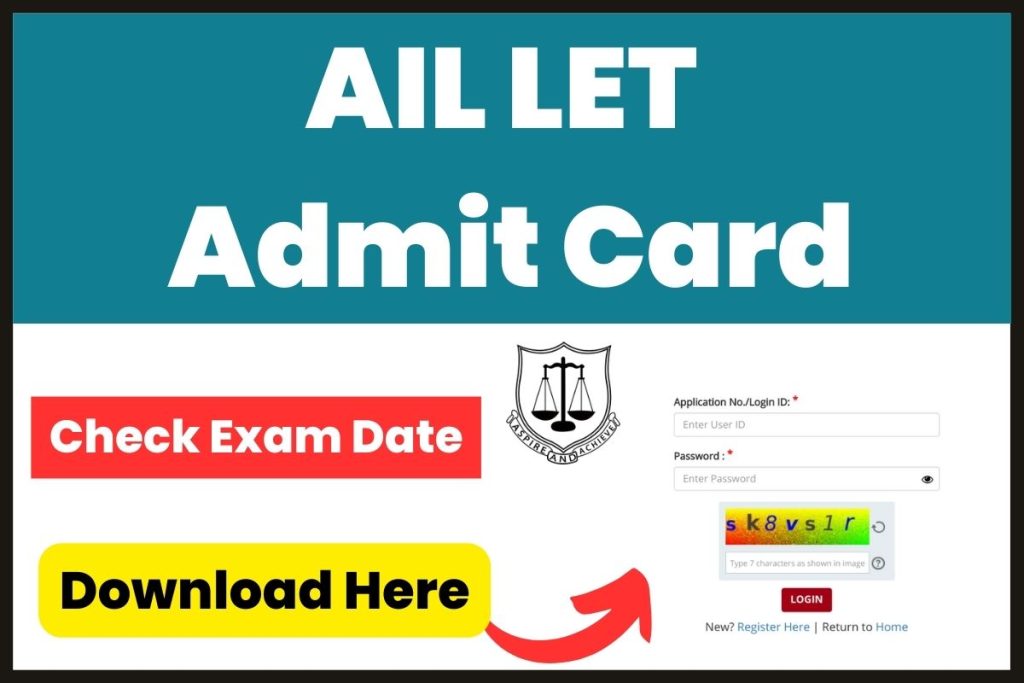 AIL LET Admit Card 2023