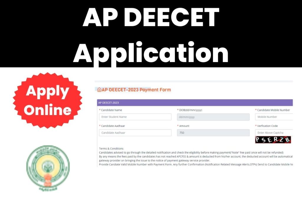 AP DEECET Application