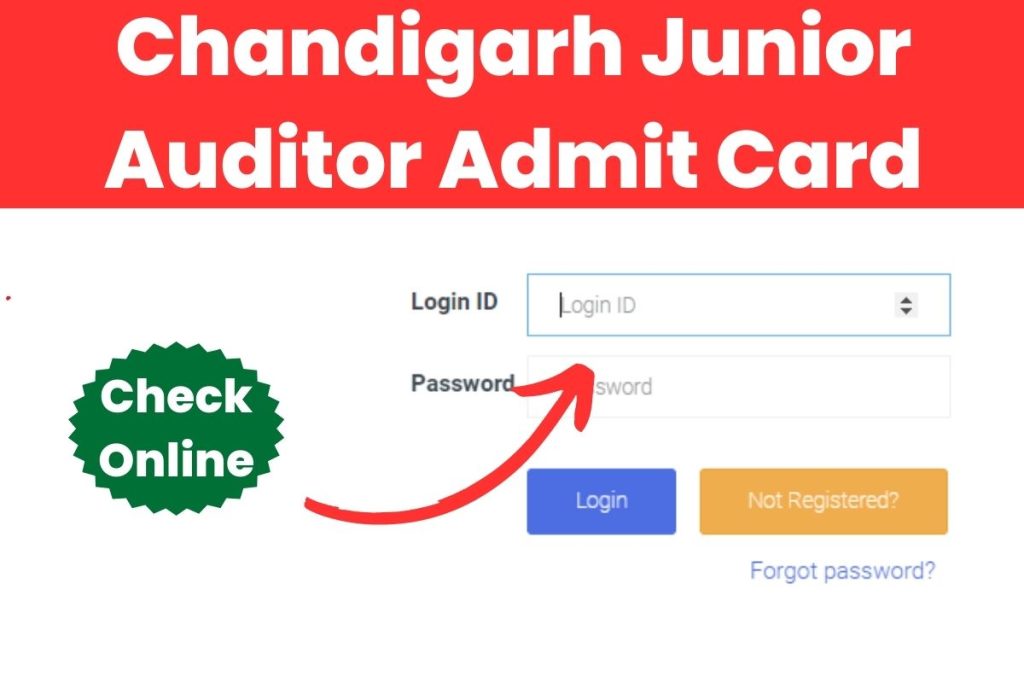 Chandigarh Junior Auditor Admit Card