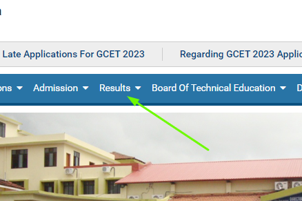 GOA DTE Results Option