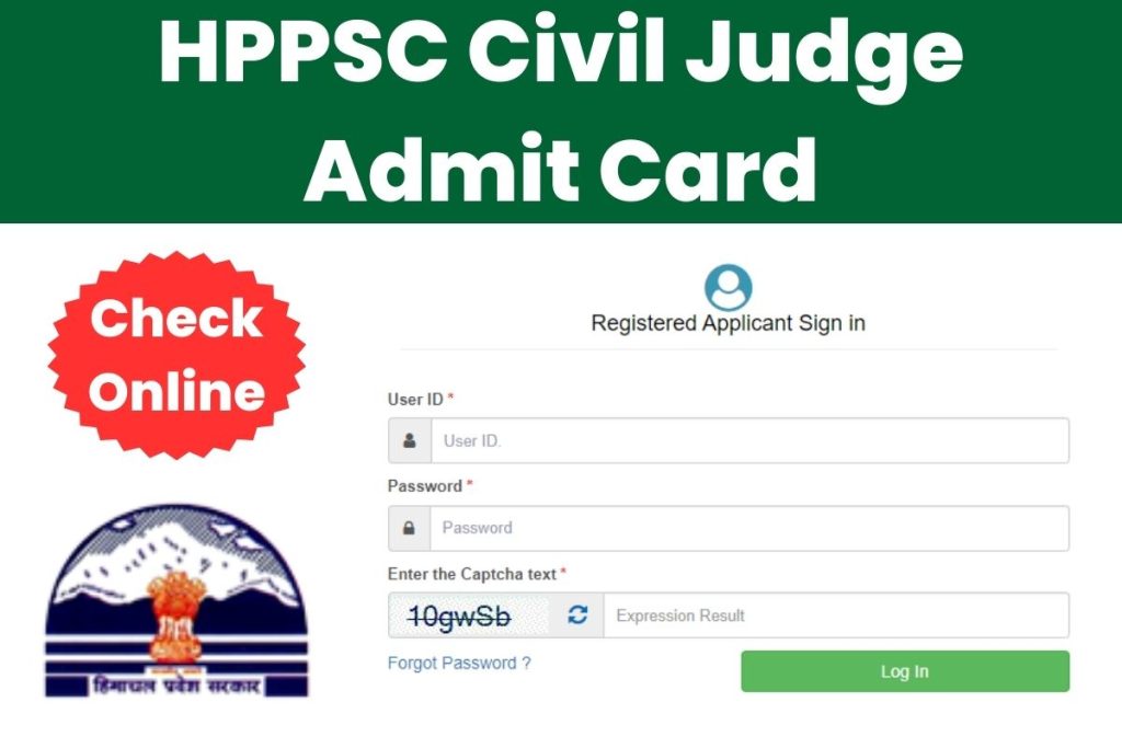 HPPSC Civil Judge Admit Card