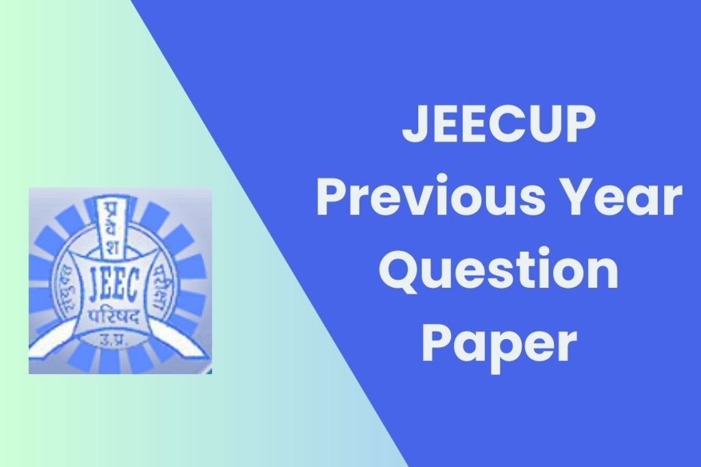 JEECUP Previous Year Question Paper