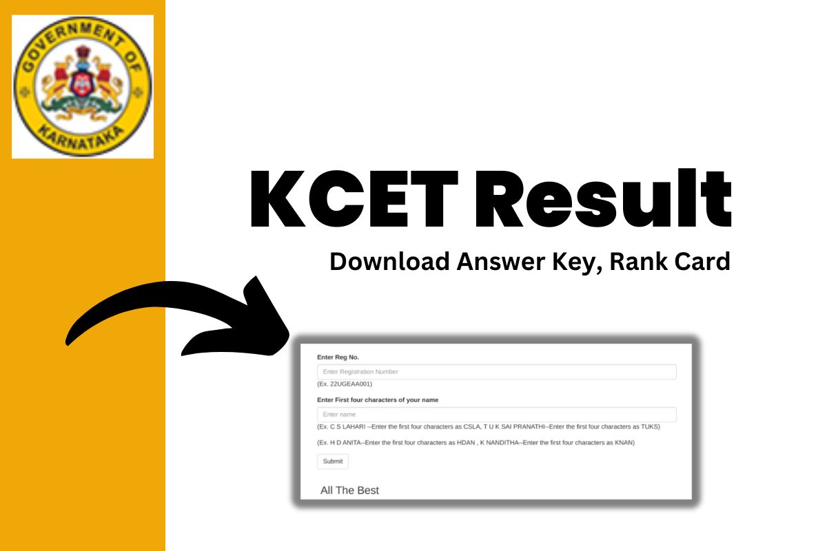 KCET Result 2023 [OUT]; Get Rank Card kea.kar.nic.in