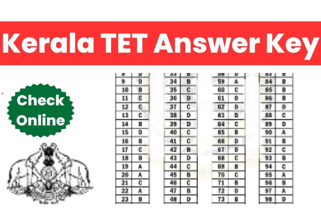 Kerala TET Answer Key