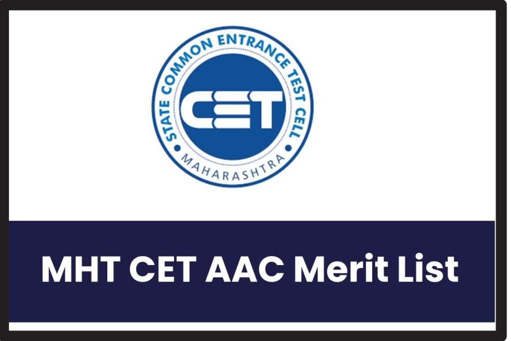 MHT CET AAC Merit List