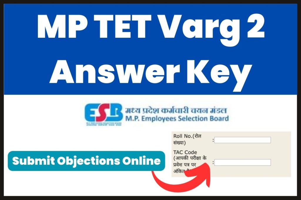 MP TET Varg 2 Answer Key 2023