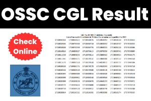 OSSC CGL Result