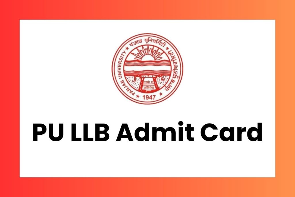 PU LLB Admit Card