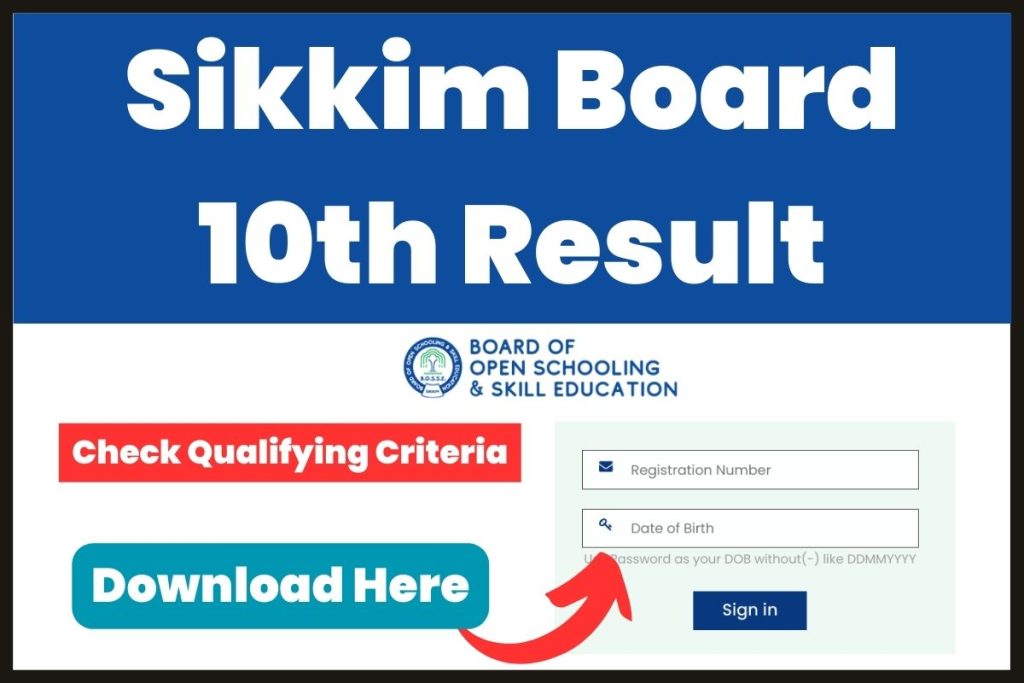Sikkim Board 10th Result 2023