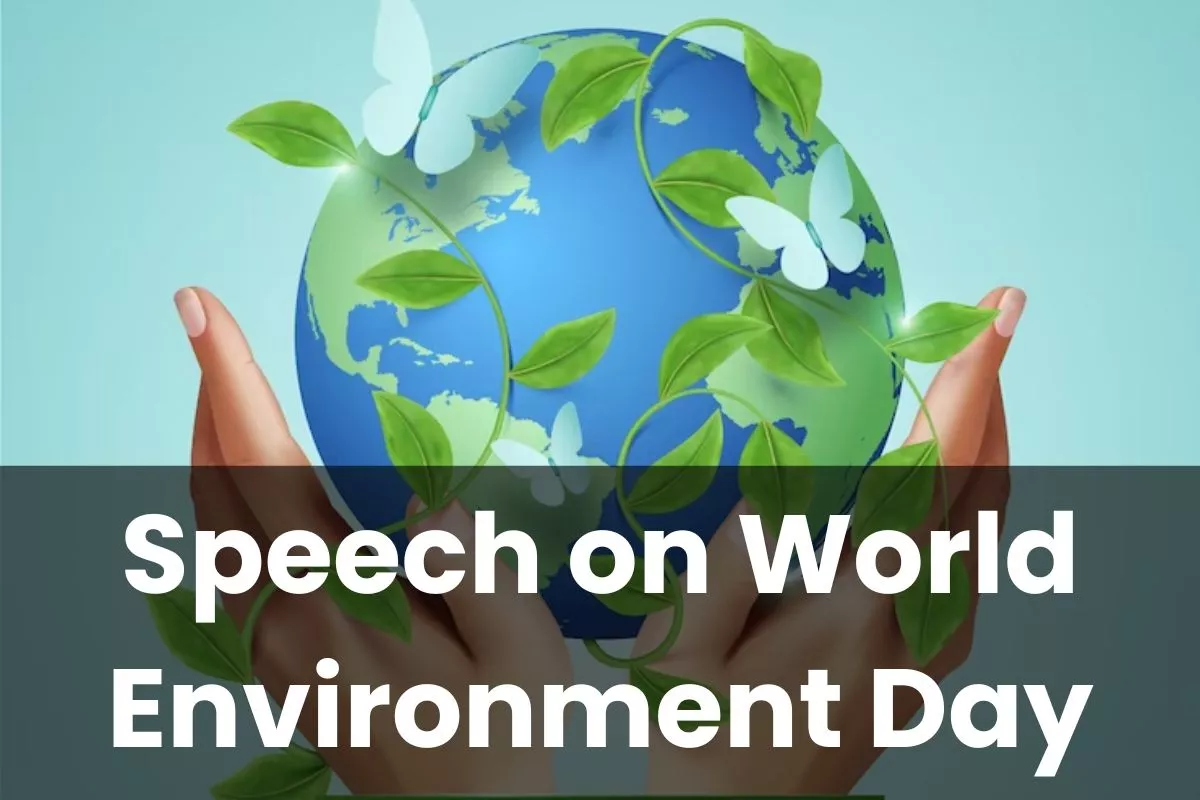 short speech on environment day