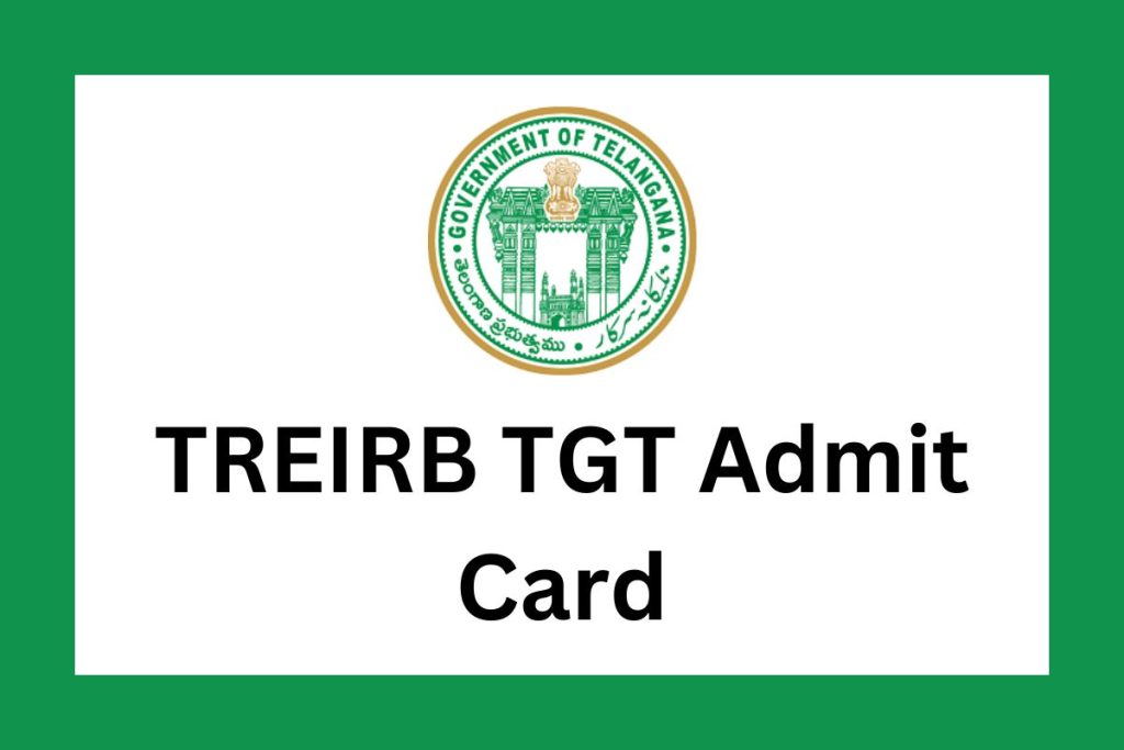 TREIRB TGT Admit Card