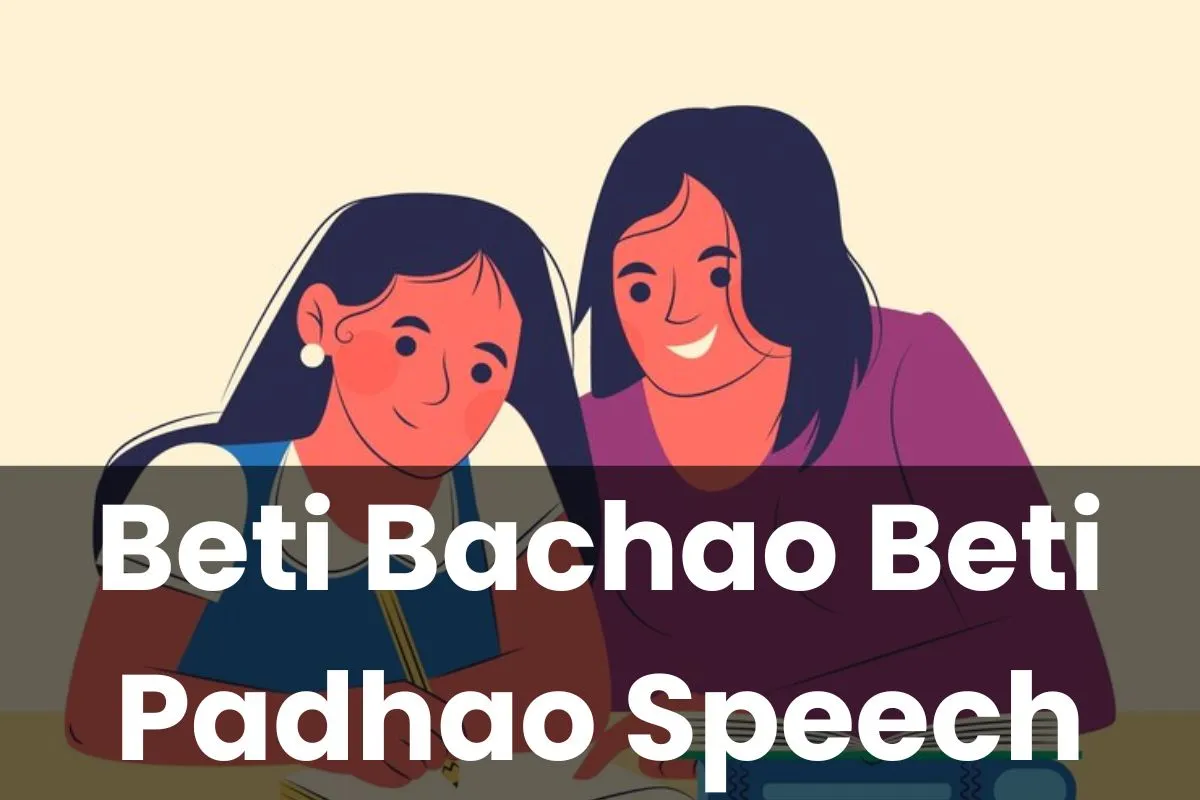 Beti Bachao Beti Padhao Speech