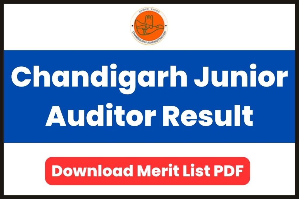 Chandigarh Junior Auditor Result 2023