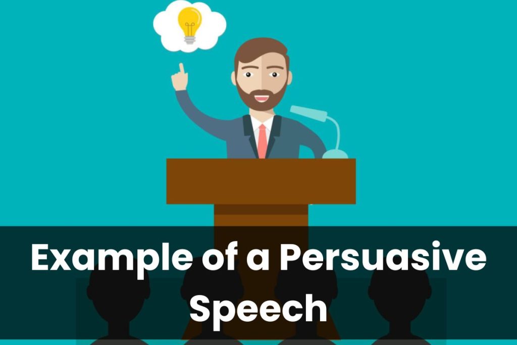 a persuasive speech is a