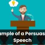 Example of a Persuasive Speech