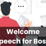 Welcome Speech for Boss