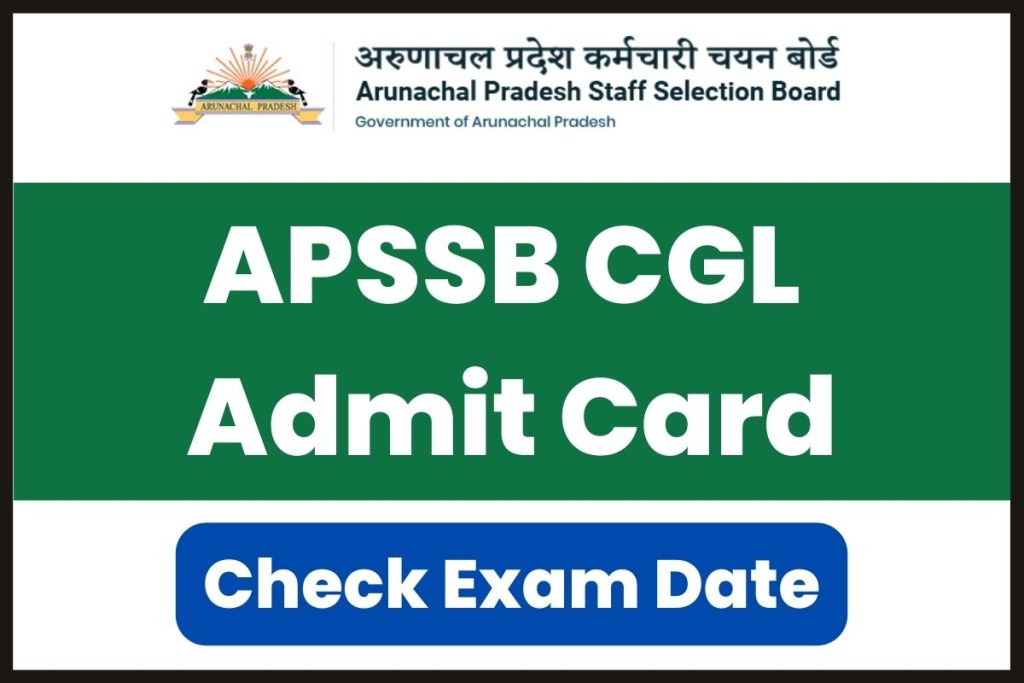 APSSB CGL Admit Card 2023