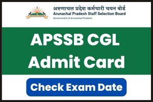 APSSB CGL Admit Card 2023