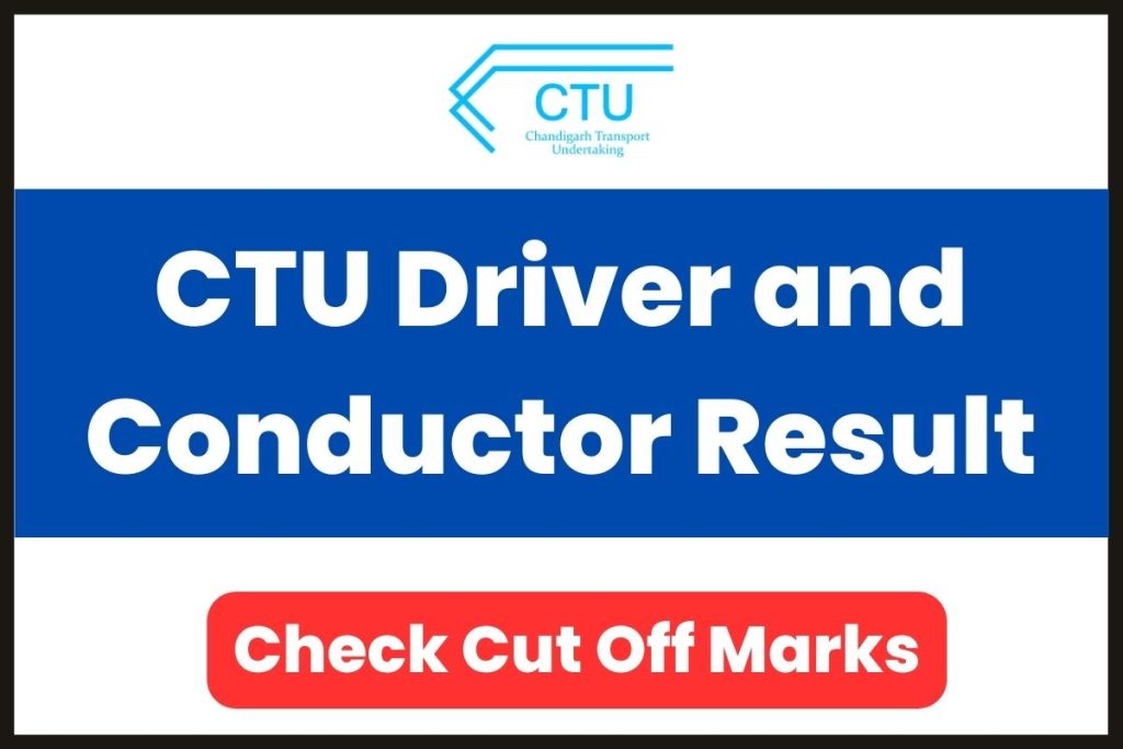 CTU Driver and Conductor Result 2023
