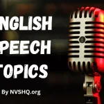 English Speech Topics
