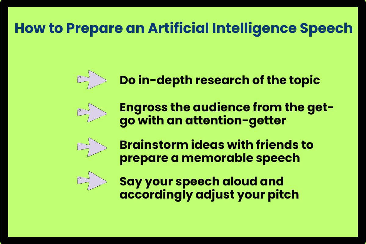 ai speech topics