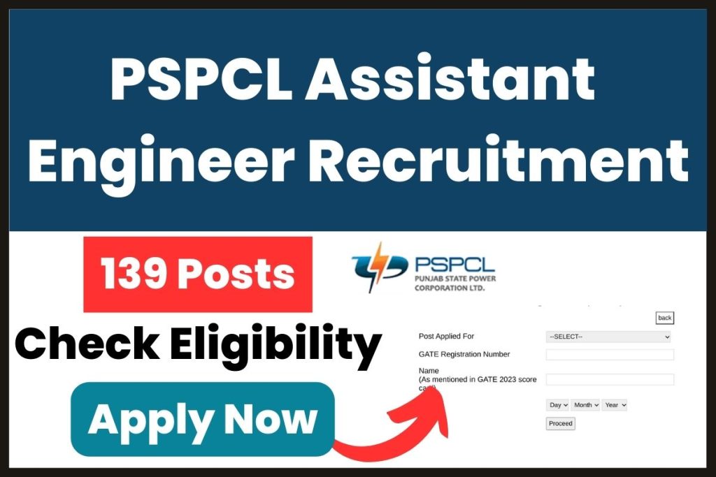 PSPCL Assistant Engineer Recruitment 2023