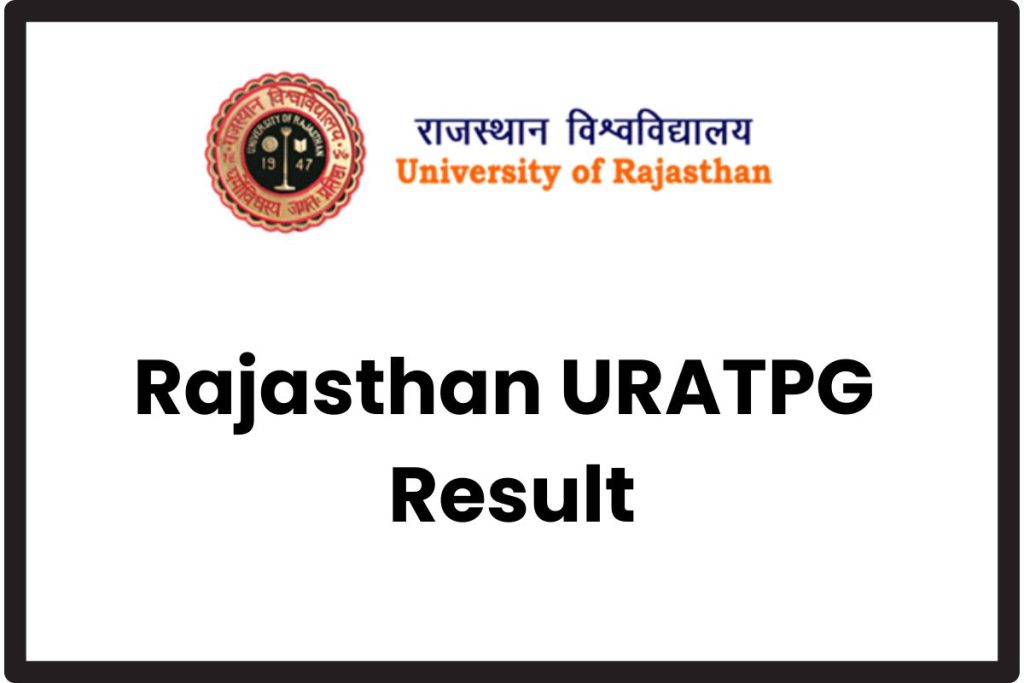 Rajasthan URATPG Result