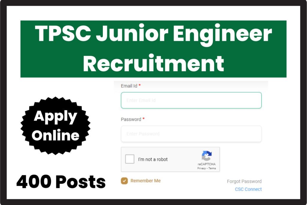 TPSC Junior Engineer Recruitment