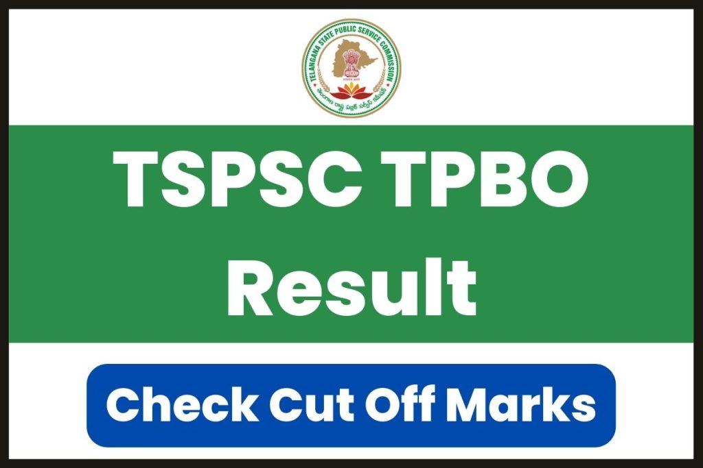 TSPSC TPBO Result 2023