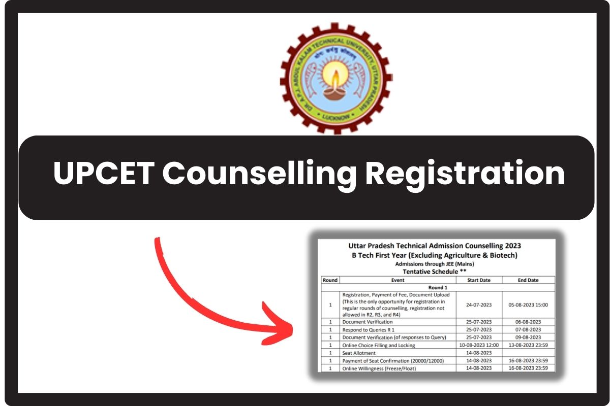 UPCET Counselling Registration 2023 Begins; Check Schedule
