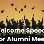 Welcome Speech for Alumni Meet