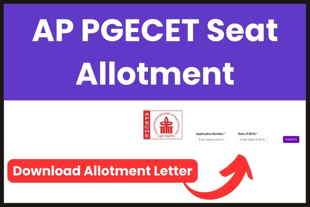 AP PGECET Seat Allotment 2023