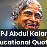 APJ Abdul Kalam Educational Quotes