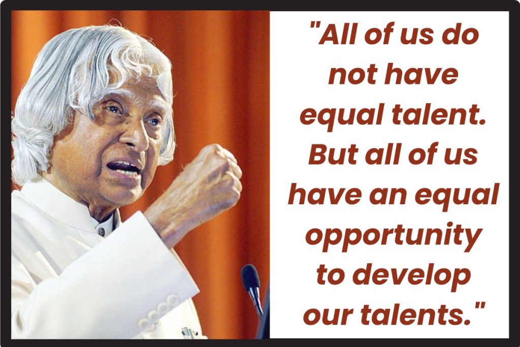 Abdul Kalam Motivational Quote