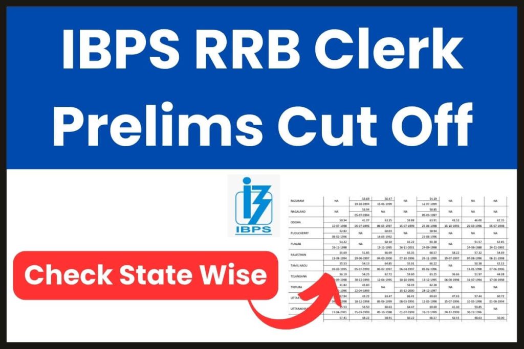 IBPS RRB Clerk Prelims Cut Off 2023