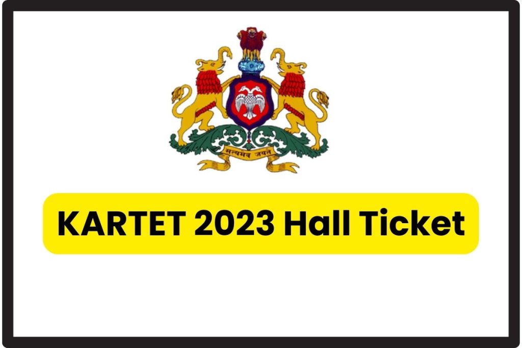 KARTET 2023 Hall Ticket