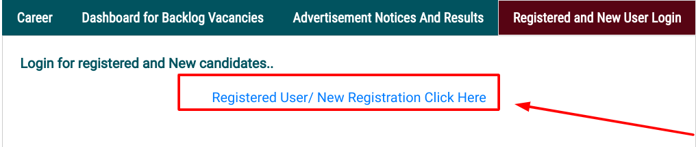 MECL Registration Section