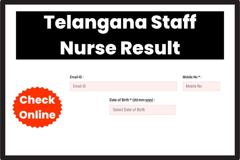 Telangana Staff Nurse Result