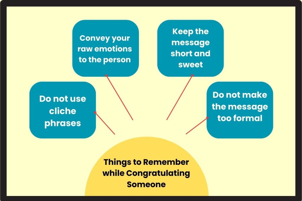Things to Remember while Congratulating Someone