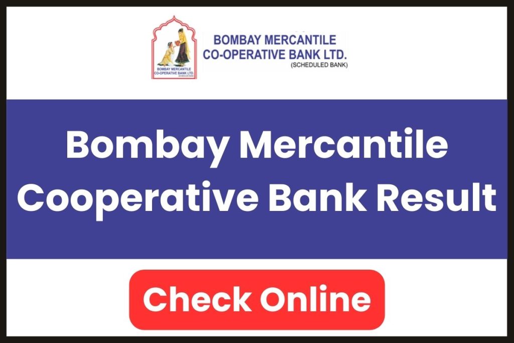 Bombay Mercantile Cooperative Bank Result 2023