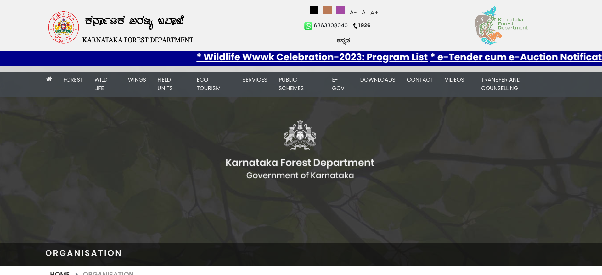 KFD Websites Homepage