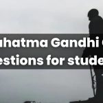 Mahatma Gandhi GK Questions for students