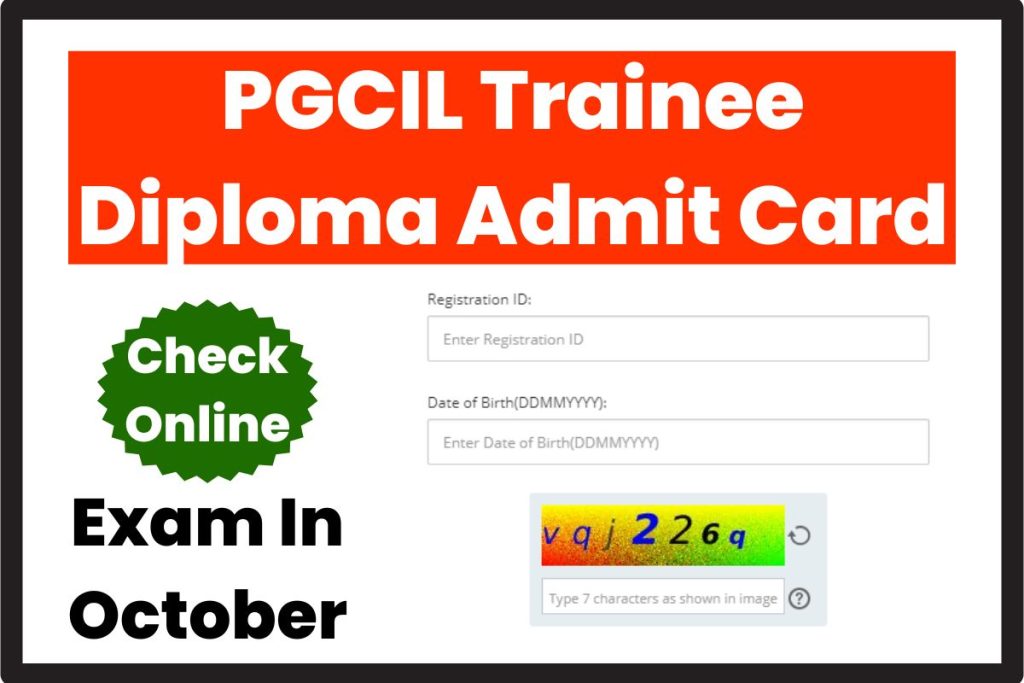 PGCIL Trainee Diploma Admit Card