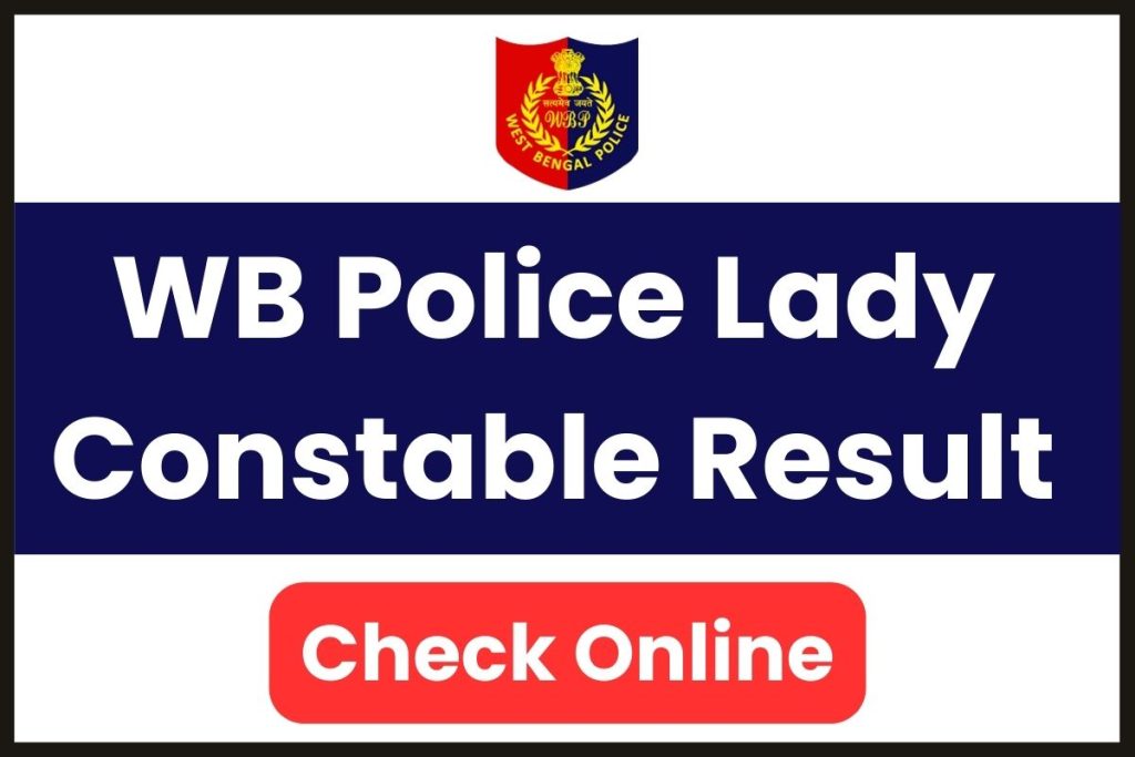 WB Police Lady Constable Result 2023