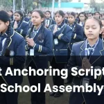Best Anchoring Script for School Assembly