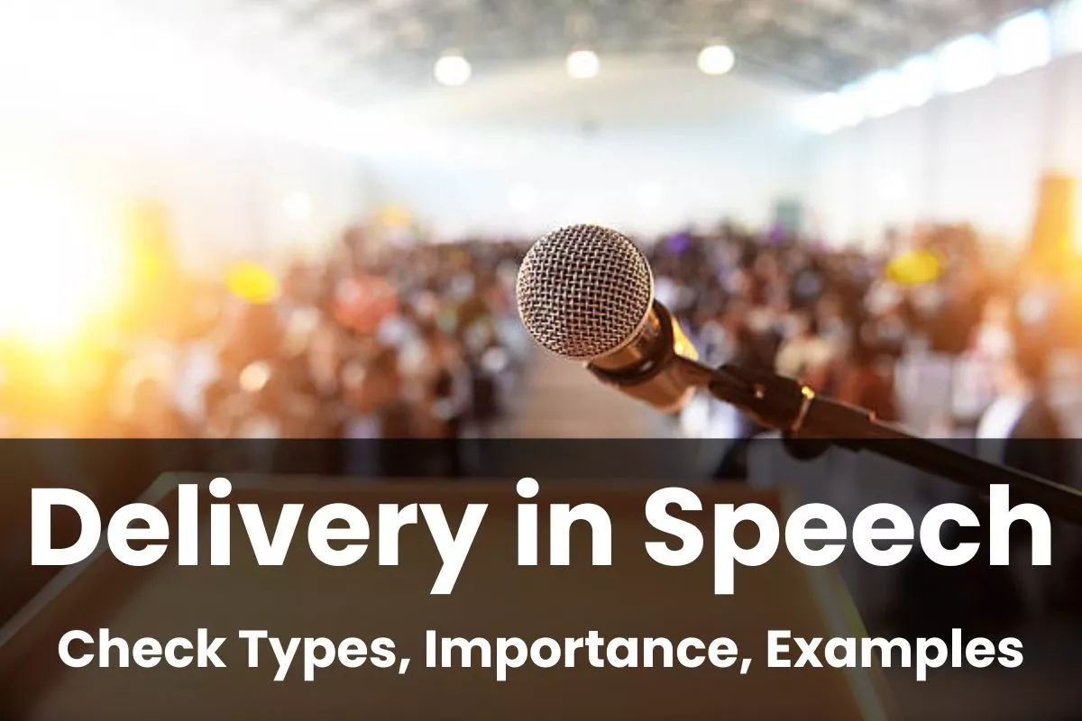 what is speech delivery definition