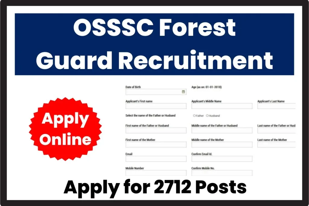 OSSSC Forest Guard Recruitment