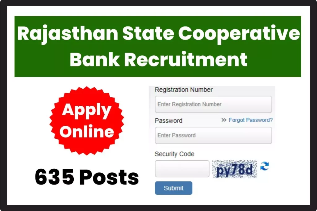 Rajasthan State Cooperative Bank Recruitment