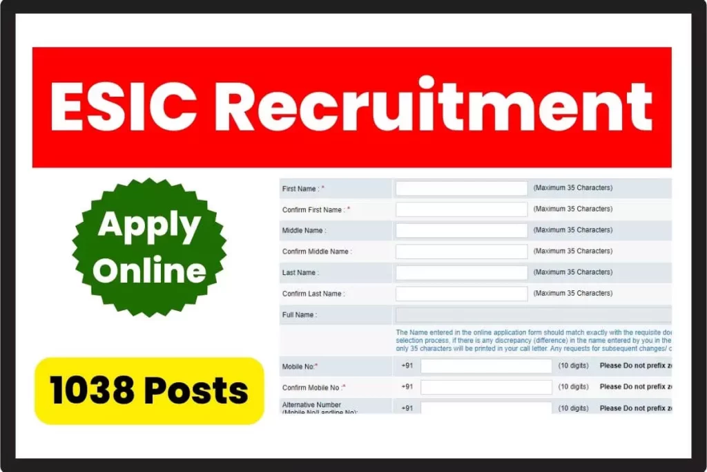 ESIC recruitment 2023